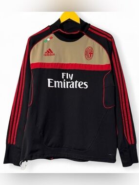 Adidas AC Milan 2010/11 Training Pullover Sz M